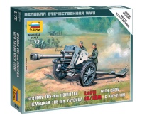 German 105mm Howitzer LeFH 18/18M with Crew - 1/72