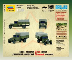 Sowjetischer 3t Militär LKW - 1:100