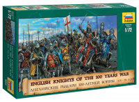 Englische Ritter 100jähriger Krieg - 14.-15. Jahrhundert- 1:72