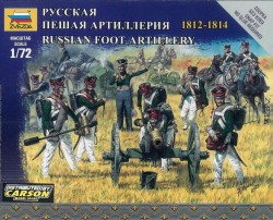 Russische Fussartillerie - 1812-1814 - 1:72