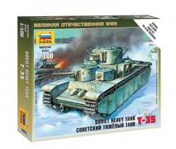 Schwerer Sowjetischer Kampfpanzer T-35 - 1:100