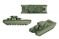 Soviet Heavy Tank T-35 - 1/100