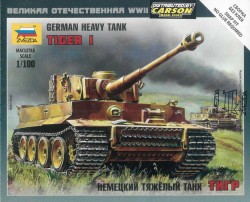 German Heavy Tank Tiger I - 1/100