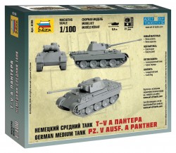 Panzerkampfwagen Panther Ausf. A - Mittelschwerer deutscher Panzer - 1:100