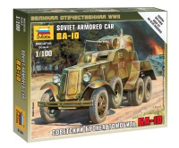 BA-10 - Soviet Armored Car - 1/100