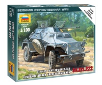 Sd.Kfz. 222 - leichtes deutsches Aufklärungsfahrzeug - 1:100