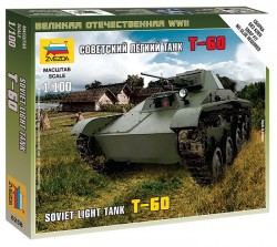 Sowjetischer leichter Panzer T-60 - 1:100