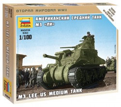 U.S. Medium Tank M3 Lee - 1/100