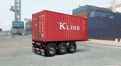 Tecnokar 20ft Container Trailer - 1/24