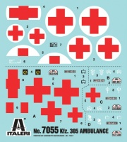 Wehrmacht Kfz. 305 - Ambulance - 1/72
