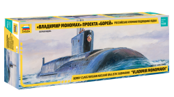 Borey-Class Russian Nuclear Ballistic Submarine - Vladimir Monomakh - 1/350