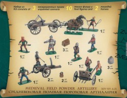 Mittelalterliche Artillerie - XIV.-XV. Jahrhundert - 1:72
