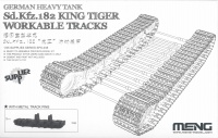 King Tiger - Workable Tracks and Suspension - 1/35