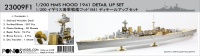 Detail Set für 1:200 HMS Hood - Trumpeter 03710 - 1:200