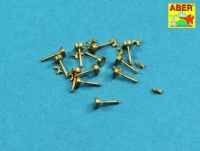 Wing nuts with turned bolt - 12pcs.