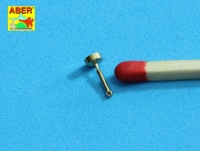 Wing nuts PE with turned bolt - 30pcs.