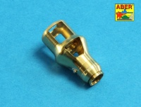 Brass turned muzzle break for Panzer IV Ausf. G + StuG III Ausf. F / F8 & G early - 1/16