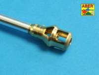 Brass turned muzzle break for Panzer IV Ausf. G + StuG III Ausf. F / F8 & G early - 1/16