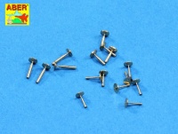 Metal-Gun-Barrels - 8 pcs QF 2 Pounder - AA Guns - POM-POM - 1/200