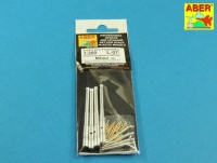 Geschütz-Rohre - Set für IJN Mikasa 1:200 - Merit / I LOVE KIT 62004 / Hobby Boss 82002 - 1:200
