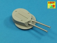 Geschütz-Rohre - Set für IJN Mikasa 1:200 - Merit / I LOVE KIT 62004 / Hobby Boss 82002 - 1:200