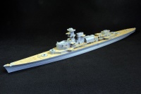 Holzdeck für 1:350 DKM Schwerer Kreuzer Blücher - Trumpeter 05346 - 1:350