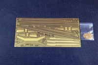 Wooden Deck with PE for 1/200 HMS Hood - Trumpeter 03710 - 1/200