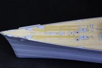 Wooden Deck with PE for 1/200 HMS Hood - Trumpeter 03710 - 1/200