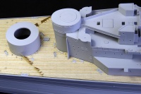 Wooden Deck with PE for 1/200 HMS Hood - Trumpeter 03710 - 1/200