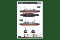 French Navy Pre-Dreadnought Battleship Voltaire - 1/350