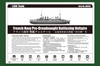 Französisches Pre-Dreadnought Schlachtschiff Voltaire - 1:350
