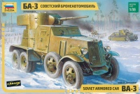 Soviet Armored Car BA-3 - 1/35