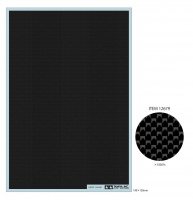 Tamiya Carbon Pattern Decal - Plain Weave / Fine