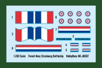 Strasbourg - French Navy Battleship - 1/350