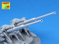 12,8cm Flak 40 Zwilling - Aluminum Gun Barrels