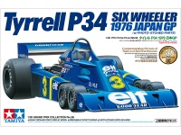 Tyrrell P34 Six Wheeler 1976 Japan GP (w/Photo-Etched Parts) - 1/20