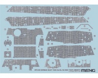 Zimmerit - für Meng Königstiger TS-031 - 1:35