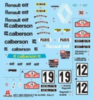 Renault R5 Alpine Rally - 1:24