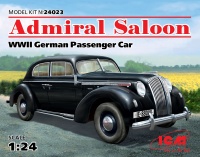 Admiral Saloon - WWII German Passenger Car - 1:24