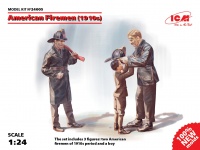 Amerikanische Feuerwehrmänner - 1910 - 1:24