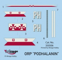 ORP Podhalanin - Polnisches Torpedoboot (ex A-80) - 1:350