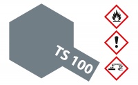 Tamiya TS100 Gun Metal - Seidenmatt Hell - 100ml