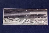 Wooden Deck with PE for 1/350 French Navy Battleship Strasbourg - Hobby Boss 86507 - 1/350