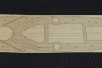 Wooden Deck with PE for 1/350 French Navy Battleship Strasbourg - Hobby Boss 86507 - 1/350