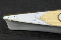 Wooden Deck with PE for 1/350 French Navy Battleship Strasbourg - Hobby Boss 86507 - 1/350