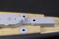 Wooden Deck with PE for 1/350 French Navy Battleship Strasbourg - Hobby Boss 86507 - 1/350