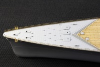 Wooden Deck with PE for 1/350 French Navy Battleship Strasbourg - Hobby Boss 86507 - 1/350
