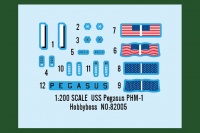 USS Pegasus PHM-1 - 1/200
