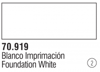 Model Color 002 / 70919 - Foundation White