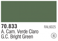 Model Color 080 / 70833 - German Camo Bright Green - RAL6025